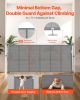 VEVOR Retractable Baby Gate, 34 inch Tall, Extends up to 71 inch Wide, Retractable Gate for Kids or Pets, Mesh Material